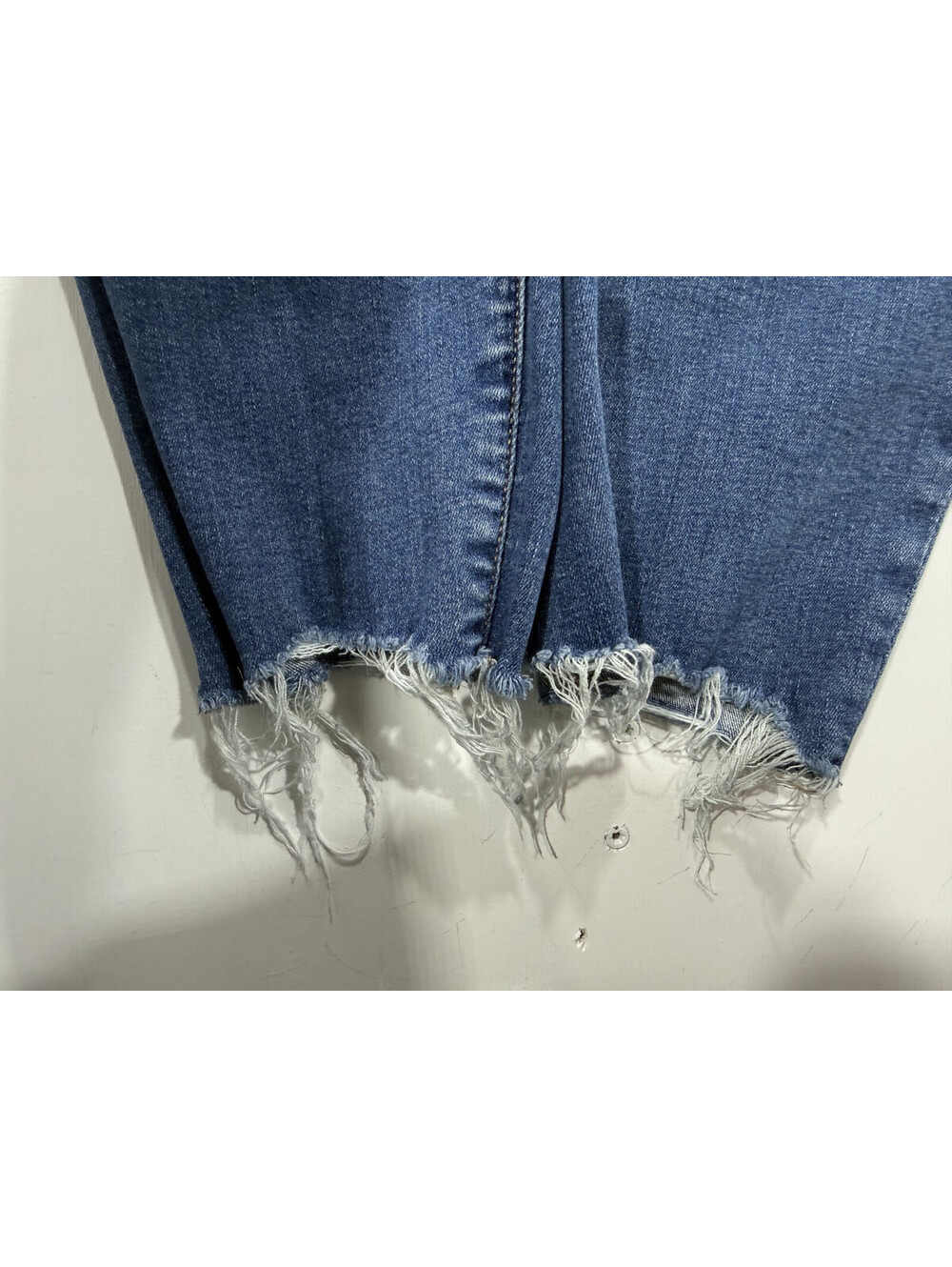 American Eagle Curvy High-Rise Jegging Crop Womens 14 Short Blue Jeans - Picture 5 of 10